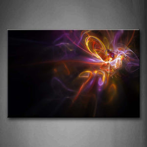 Colors Wave Abstract Wall Art Painting Pictures Print On Canvas Abstract The Picture For Home Modern Decoration 