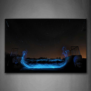 Cool Abstract Like Boat At Night  Wall Art Painting The Picture Print On Canvas Abstract Pictures For Home Decor Decoration Gift 