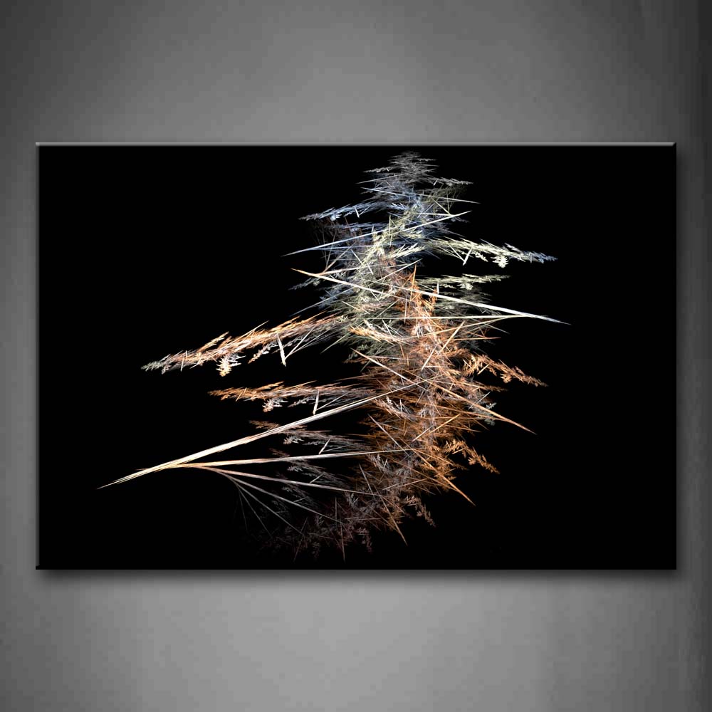 Black Abstract Pattern Wall Art Painting Pictures Print On Canvas Abstract The Picture For Home Modern Decoration 