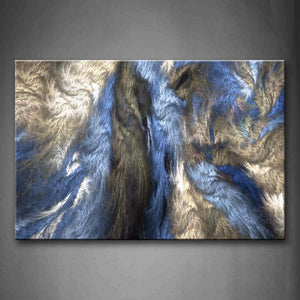 Abstract Gray Blue  Wall Art Painting The Picture Print On Canvas Abstract Pictures For Home Decor Decoration Gift 