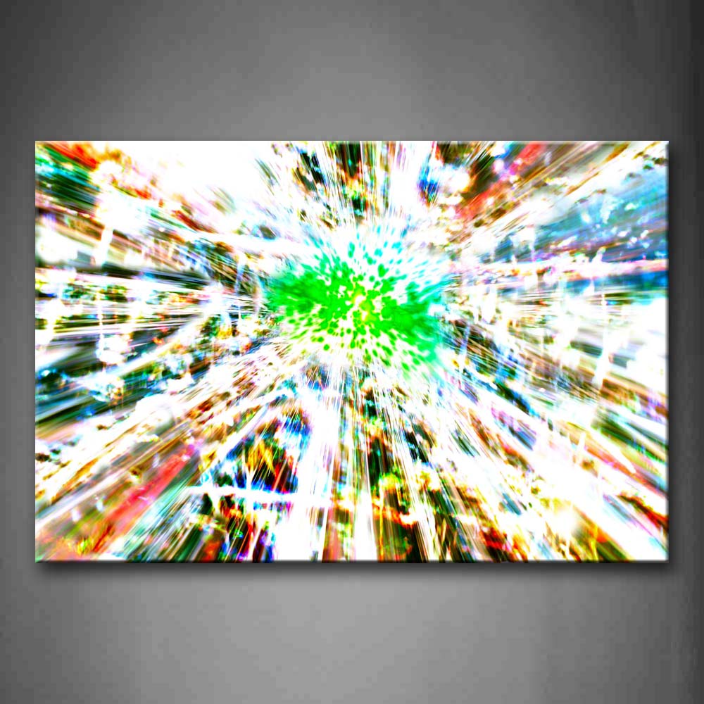 Sparkles Colorful Wall Art Painting Pictures Print On Canvas Abstract The Picture For Home Modern Decoration 