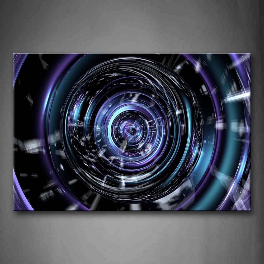 Digital Art Like Hole Abstract Wall Art Painting Pictures Print On Canvas Abstract The Picture For Home Modern Decoration 