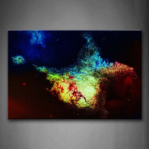 Abstract Colorful Curves Wall Art Painting The Picture Print On Canvas Abstract Pictures For Home Decor Decoration Gift 