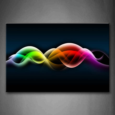 Colors Like Overlapping Mountain Wall Art Painting The Picture Print On Canvas Abstract Pictures For Home Decor Decoration Gift 