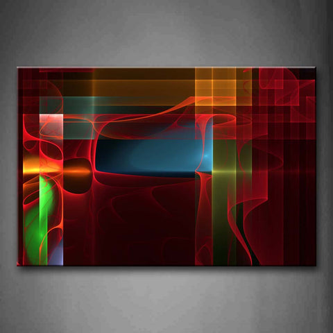 Abstract Colorful Beautiful Wall Art Painting The Picture Print On Canvas Abstract Pictures For Home Decor Decoration Gift 