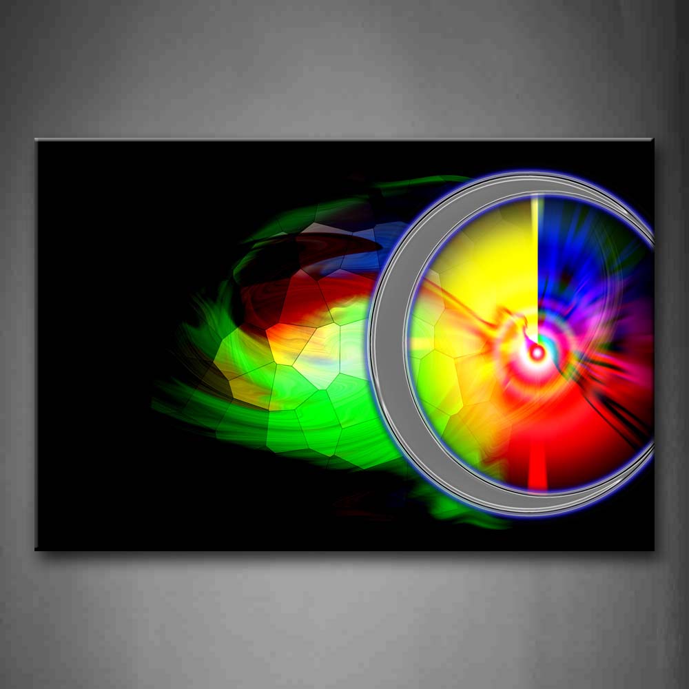 Abstract Colorful Circle Wall Art Painting The Picture Print On Canvas Abstract Pictures For Home Decor Decoration Gift 