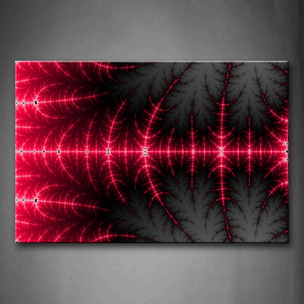 Artistic Red Line Abstract Wall Art Painting The Picture Print On Canvas Abstract Pictures For Home Decor Decoration Gift 