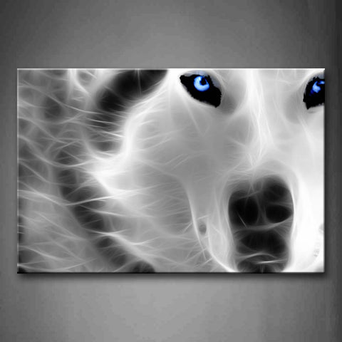 Artistic Wolf Wall Art Painting The Picture Print On Canvas Animal Pictures For Home Decor Decoration Gift 