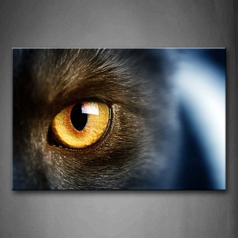 Cat'Yellow Eye Wall Art Painting The Picture Print On Canvas Animal Pictures For Home Decor Decoration Gift 