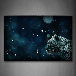 Leopard Head Portrait Wall Art Painting The Picture Print On Canvas Animal Pictures For Home Decor Decoration Gift 