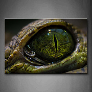 An Animal'S Green Eye Wall Art Painting The Picture Print On Canvas Animal Pictures For Home Decor Decoration Gift 