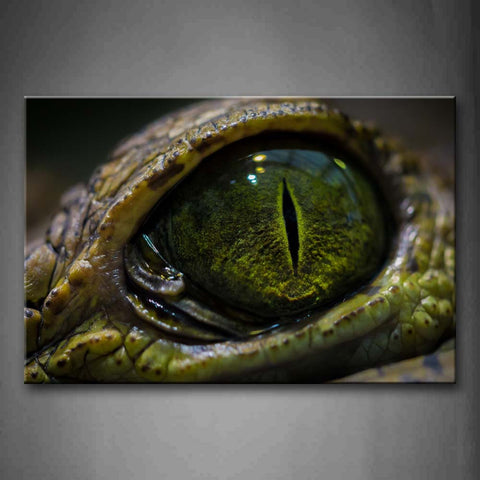 An Animal'S Green Eye Wall Art Painting The Picture Print On Canvas Animal Pictures For Home Decor Decoration Gift 
