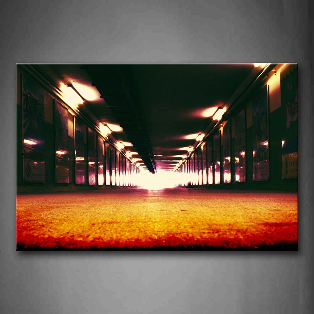 Passageway Light Picture On Wall Wall Art Painting The Picture Print On Canvas City Pictures For Home Decor Decoration Gift 