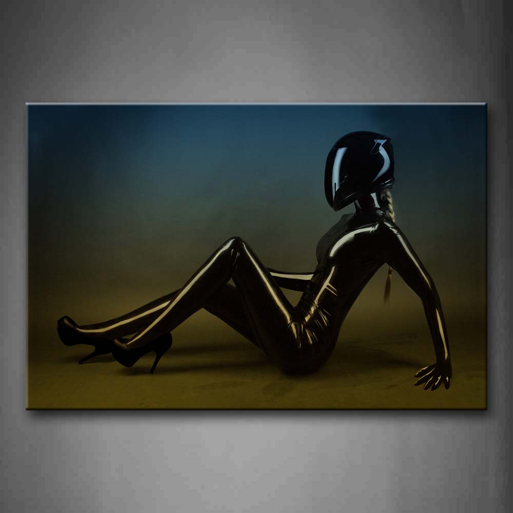 The Robot Lies On The Ground Wall Art Painting Pictures Print On Canvas People The Picture For Home Modern Decoration 