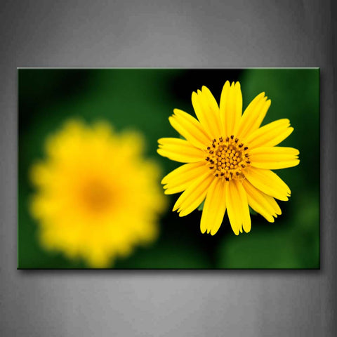 Yellow Flower Portrait Wall Art Painting The Picture Print On Canvas Flower Pictures For Home Decor Decoration Gift 