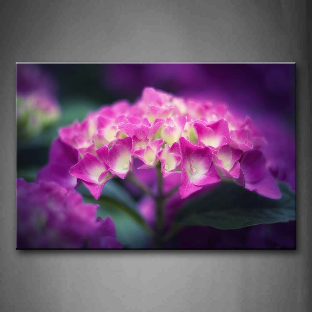 Pink And White Flower Portrait Wall Art Painting The Picture Print On Canvas Flower Pictures For Home Decor Decoration Gift 