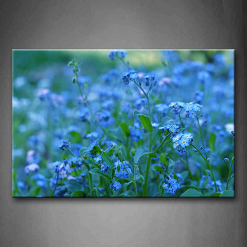 A Group Of Purple Flower Wall Art Painting The Picture Print On Canvas Flower Pictures For Home Decor Decoration Gift 