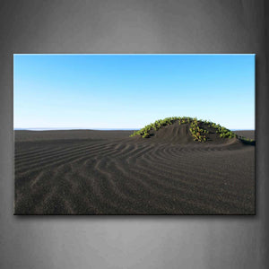 Plant Grow On Dark Sand Land Wall Art Painting The Picture Print On Canvas Landscape Pictures For Home Decor Decoration Gift 