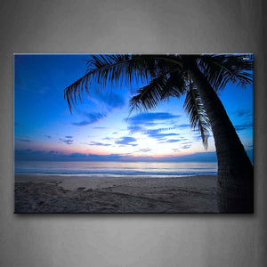 Blue Coconut Outward Extension To Beach Wall Art Painting The Picture Print On Canvas Seascape Pictures For Home Decor Decoration Gift 