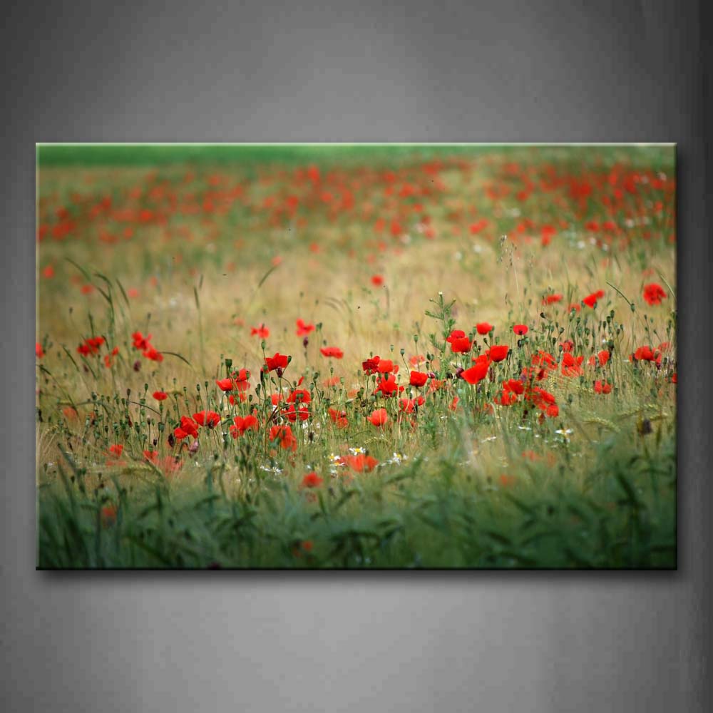 Peachblossom Blossom From A Pine Of Branch Wall Art Painting The Picture Print On Canvas Flower Pictures For Home Decor Decoration Gift 