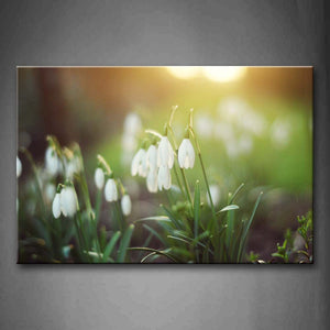 Insect Flying On Purple Flower Wall Art Painting Pictures Print On Canvas Flower The Picture For Home Modern Decoration 