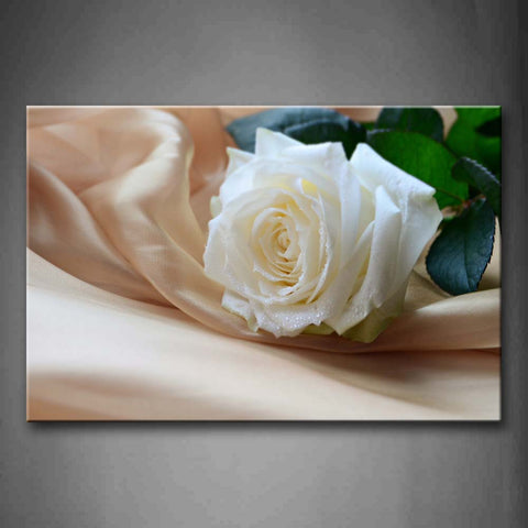 A Single Pink Flower Speared Out Of The Stone Wall Art Painting Pictures Print On Canvas Flower The Picture For Home Modern Decoration 