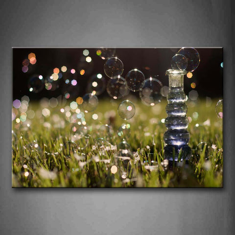 A Road Stretches To Forest With Autumn Grass In Both Side Wall Art Painting Pictures Print On Canvas Flower The Picture For Home Modern Decoration 