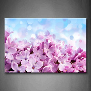 Pink Purple And White Flowers Romantic Wall Art Painting The Picture Print On Canvas Flower Pictures For Home Decor Decoration Gift 