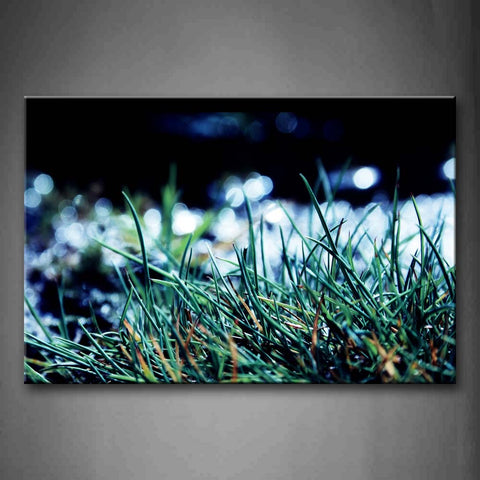 Needlelike Green Grass Portrait Wall Art Painting The Picture Print On Canvas Flower Pictures For Home Decor Decoration Gift 