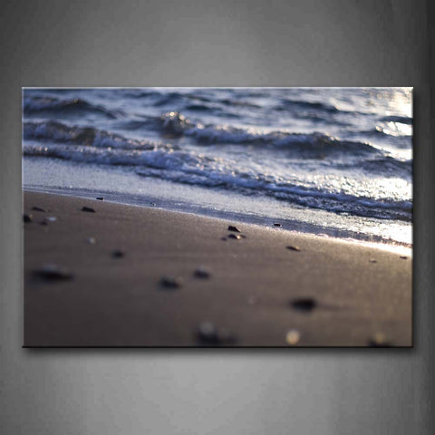 Quiet Beach Impassive Ocean Bright Sunbeam Wall Art Painting The Picture Print On Canvas Seascape Pictures For Home Decor Decoration Gift 