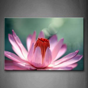 Pink And Red Flower Is Blooming Wall Art Painting The Picture Print On Canvas Flower Pictures For Home Decor Decoration Gift 