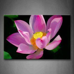 Pink Fresh Lotus Portrait Wall Art Painting Pictures Print On Canvas Flower The Picture For Home Modern Decoration 