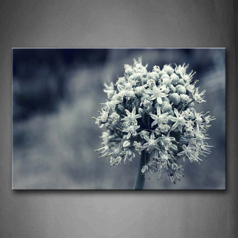 Many Small Flowers Make Of A Big Round Flower Wall Art Painting The Picture Print On Canvas Flower Pictures For Home Decor Decoration Gift 