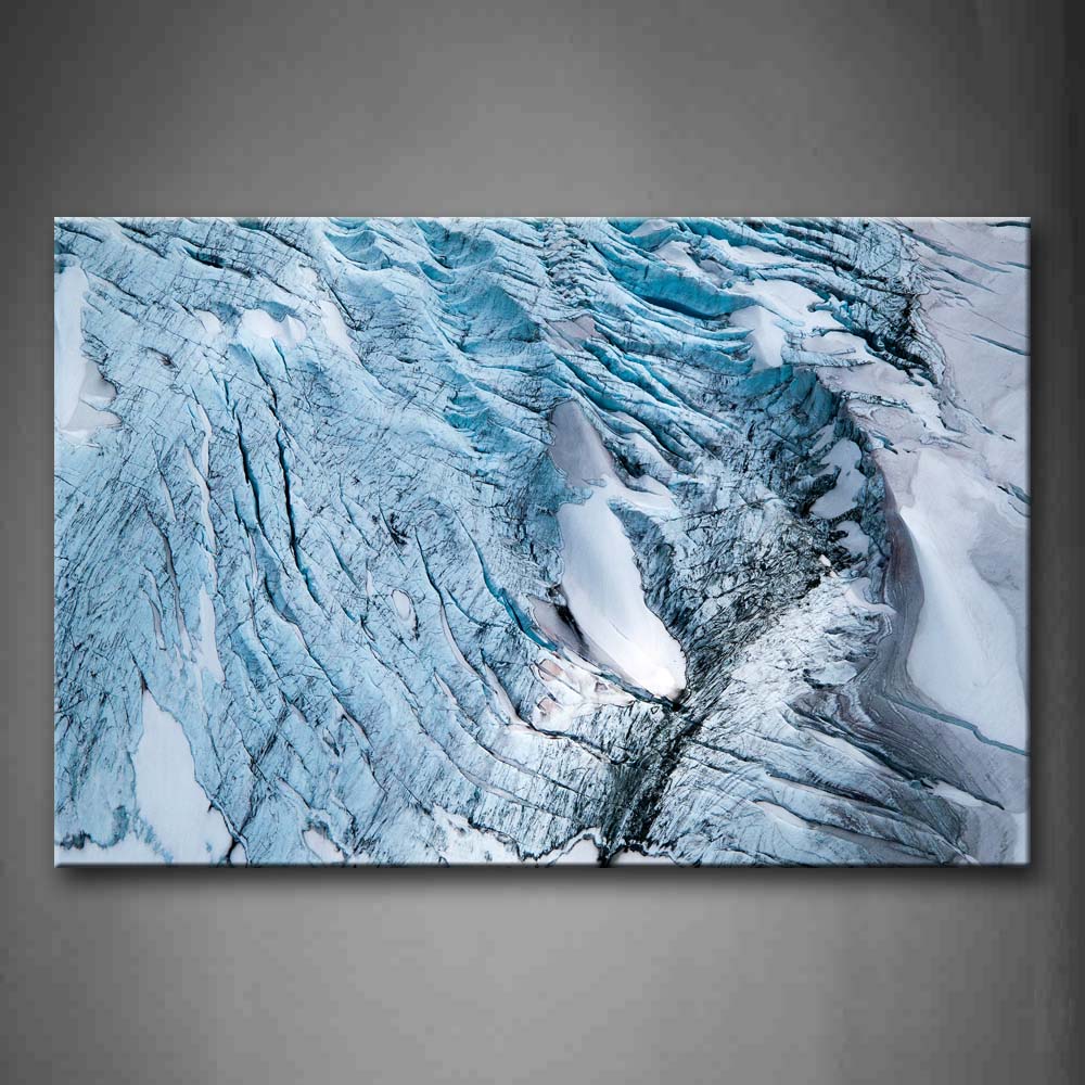 Glacier Portrait Wall Art Painting The Picture Print On Canvas Landscape Pictures For Home Decor Decoration Gift 