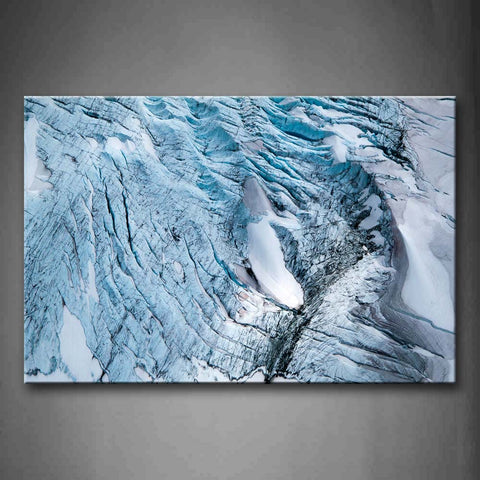 Glacier Portrait Wall Art Painting The Picture Print On Canvas Landscape Pictures For Home Decor Decoration Gift 