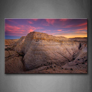 Death Hollow Canyon Sunset Glow Wall Art Painting Pictures Print On Canvas Landscape The Picture For Home Modern Decoration 