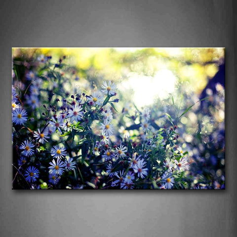 Many Flowers With Leafs Portrait Wall Art Painting The Picture Print On Canvas Flower Pictures For Home Decor Decoration Gift 