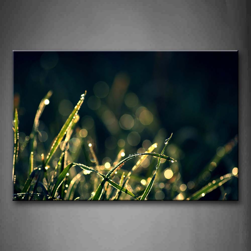 Dazzling Grass Portrait Wall Art Painting Pictures Print On Canvas Botanical The Picture For Home Modern Decoration 