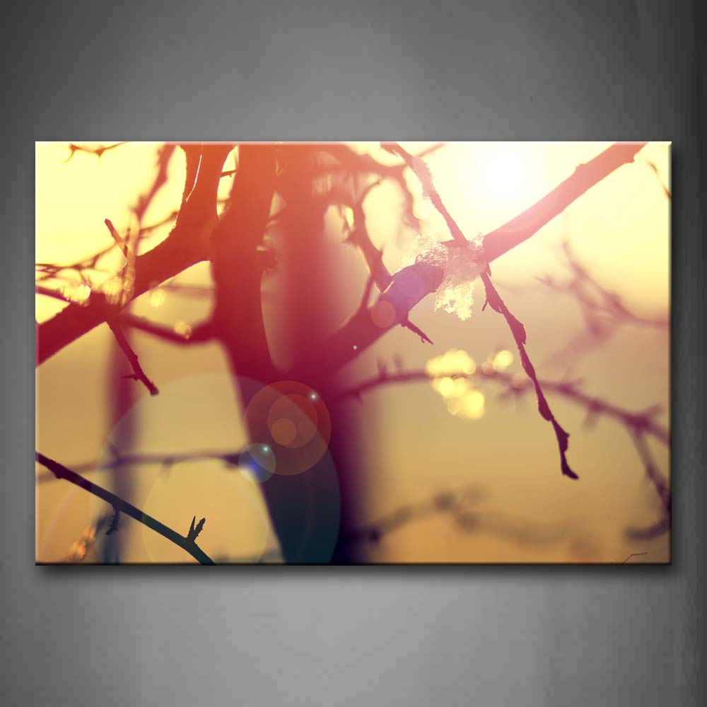 Branch Portrait Wall Art Painting Pictures Print On Canvas Landscape The Picture For Home Modern Decoration 