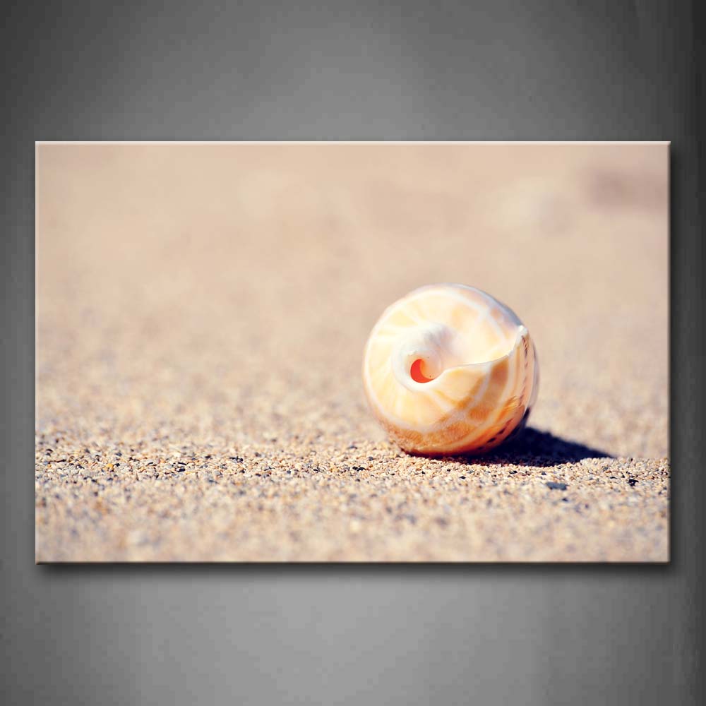 A Shell On Sand Land Wall Art Painting The Picture Print On Canvas Art Pictures For Home Decor Decoration Gift 