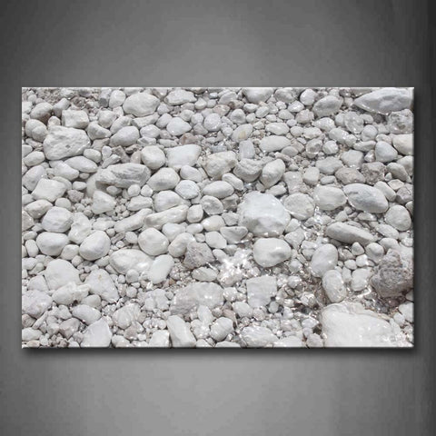 Many Small Stones On Land Wall Art Painting The Picture Print On Canvas Landscape Pictures For Home Decor Decoration Gift 