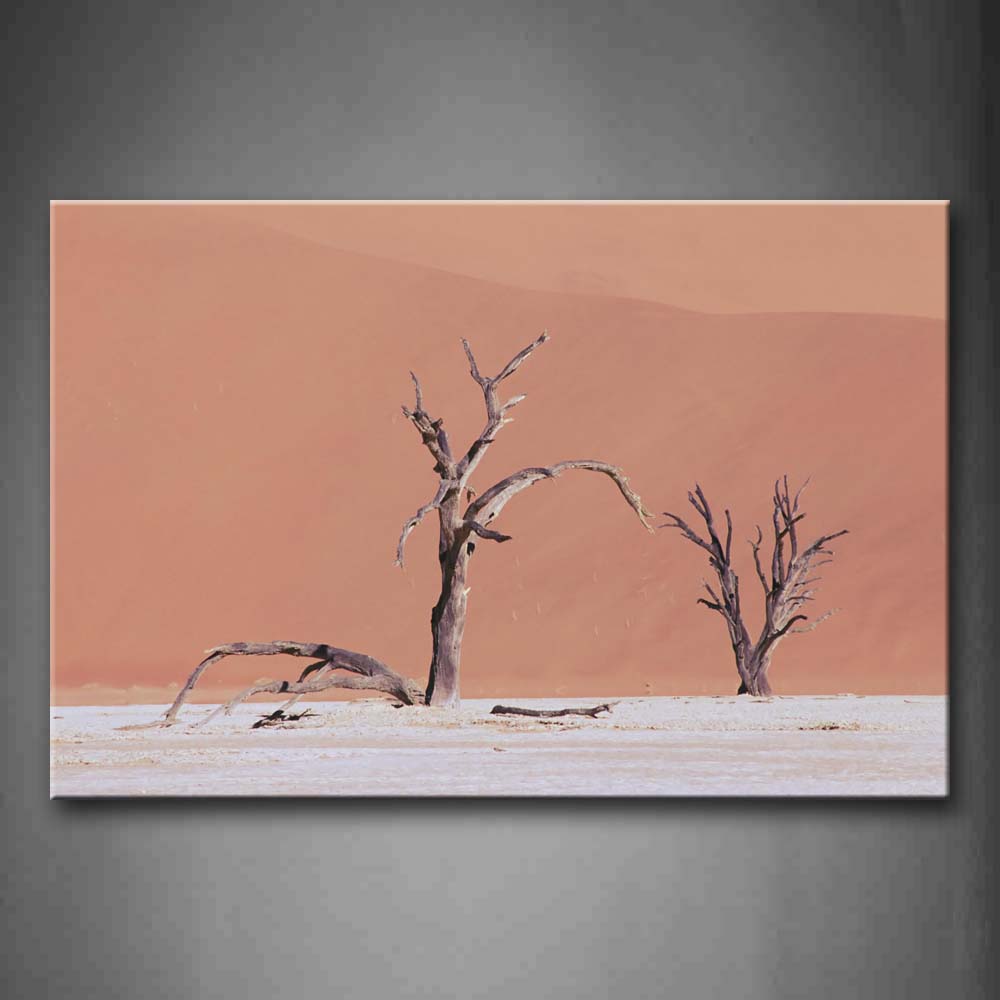 Trees Bare Tree In The Desert  Wall Art Painting Pictures Print On Canvas Landscape The Picture For Home Modern Decoration 