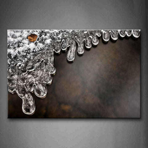 Water Is Frozing Wall Art Painting The Picture Print On Canvas Art Pictures For Home Decor Decoration Gift 