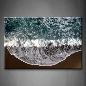 Waves On The Beach Wall Art Painting The Picture Print On Canvas Seascape Pictures For Home Decor Decoration Gift 