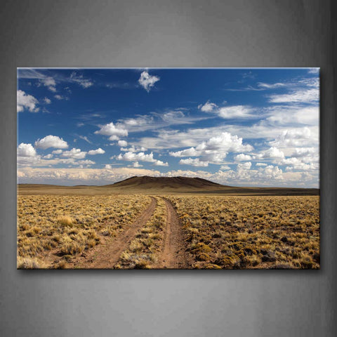 Two Paths In The Grassland Wall Art Painting Pictures Print On Canvas Landscape The Picture For Home Modern Decoration 