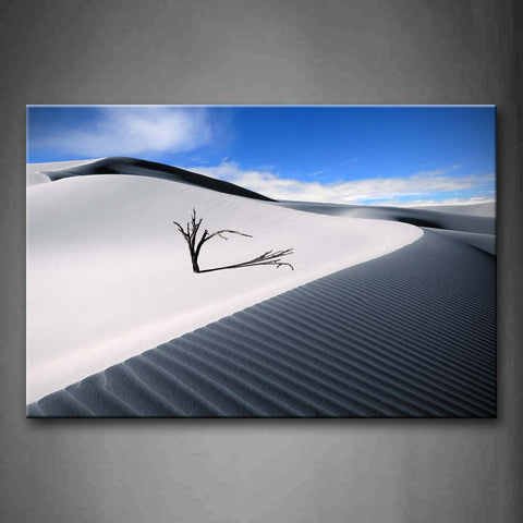 Bare Tree In The Desert Wall Art Painting Pictures Print On Canvas Landscape The Picture For Home Modern Decoration 