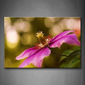 Pink Purple Petals Flower Wall Art Painting Pictures Print On Canvas Flower The Picture For Home Modern Decoration 