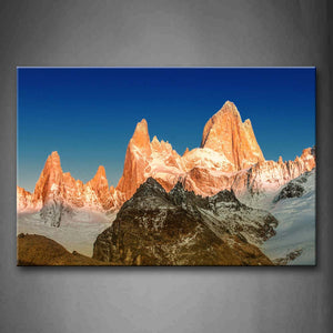 Huge Stones In Trango Towers Wall Art Painting The Picture Print On Canvas Landscape Pictures For Home Decor Decoration Gift 