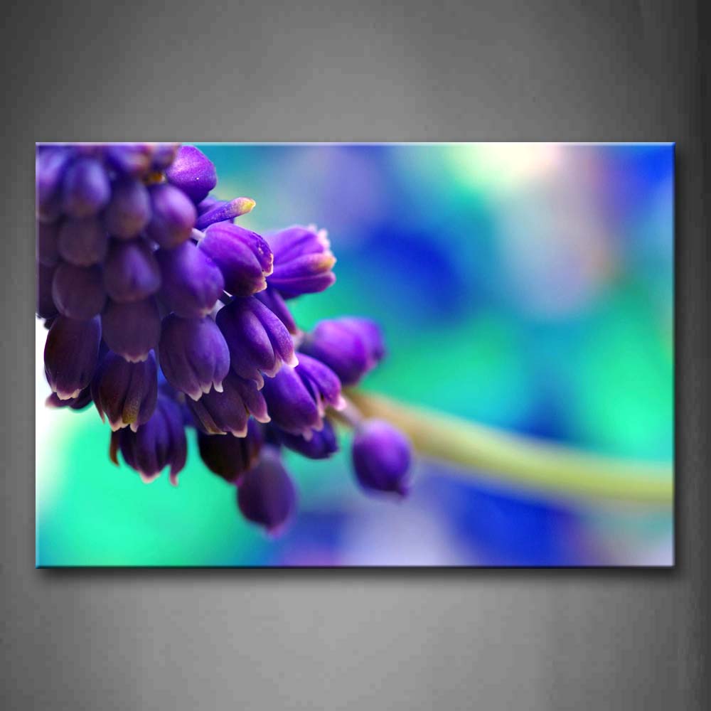 Flowers In Blossoming Like Grapes Wall Art Painting The Picture Print On Canvas Botanical Pictures For Home Decor Decoration Gift 