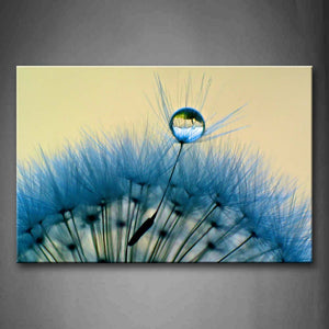 Water Drop On Dandelion Wall Art Painting Pictures Print On Canvas Botanical The Picture For Home Modern Decoration 